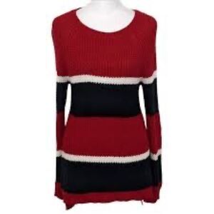 No Boundaries Red And Black Striped Sweet Size XXL (19)